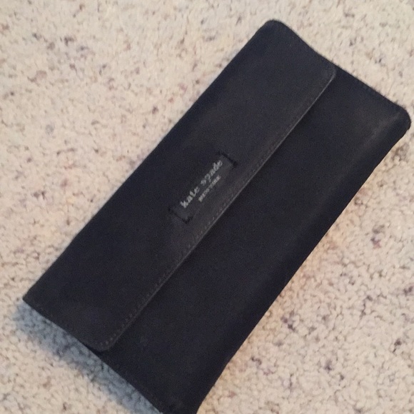 kate spade Bags Kate Spade Nylon Black Wallet Poshmark
